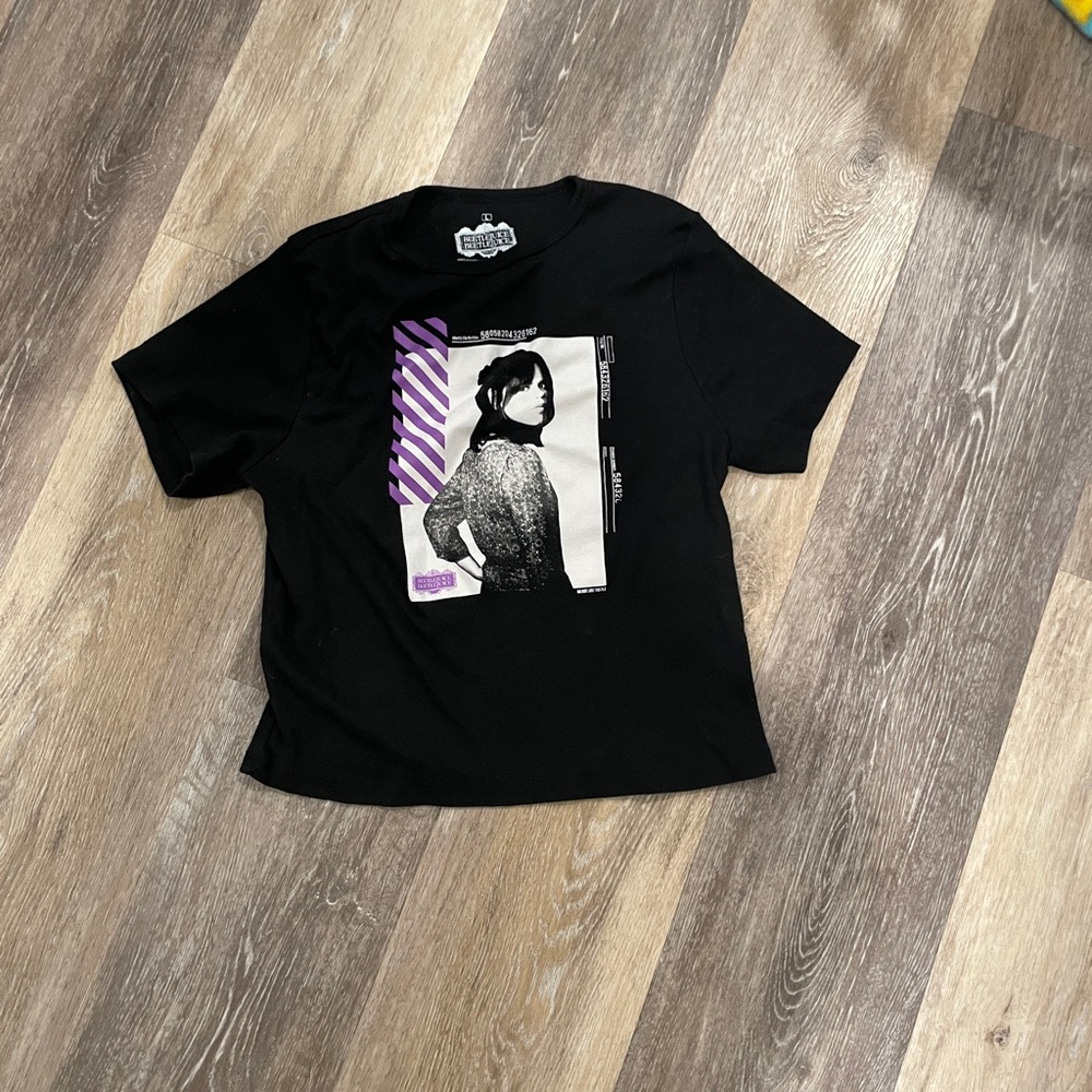 Black Graphic Kids Tee